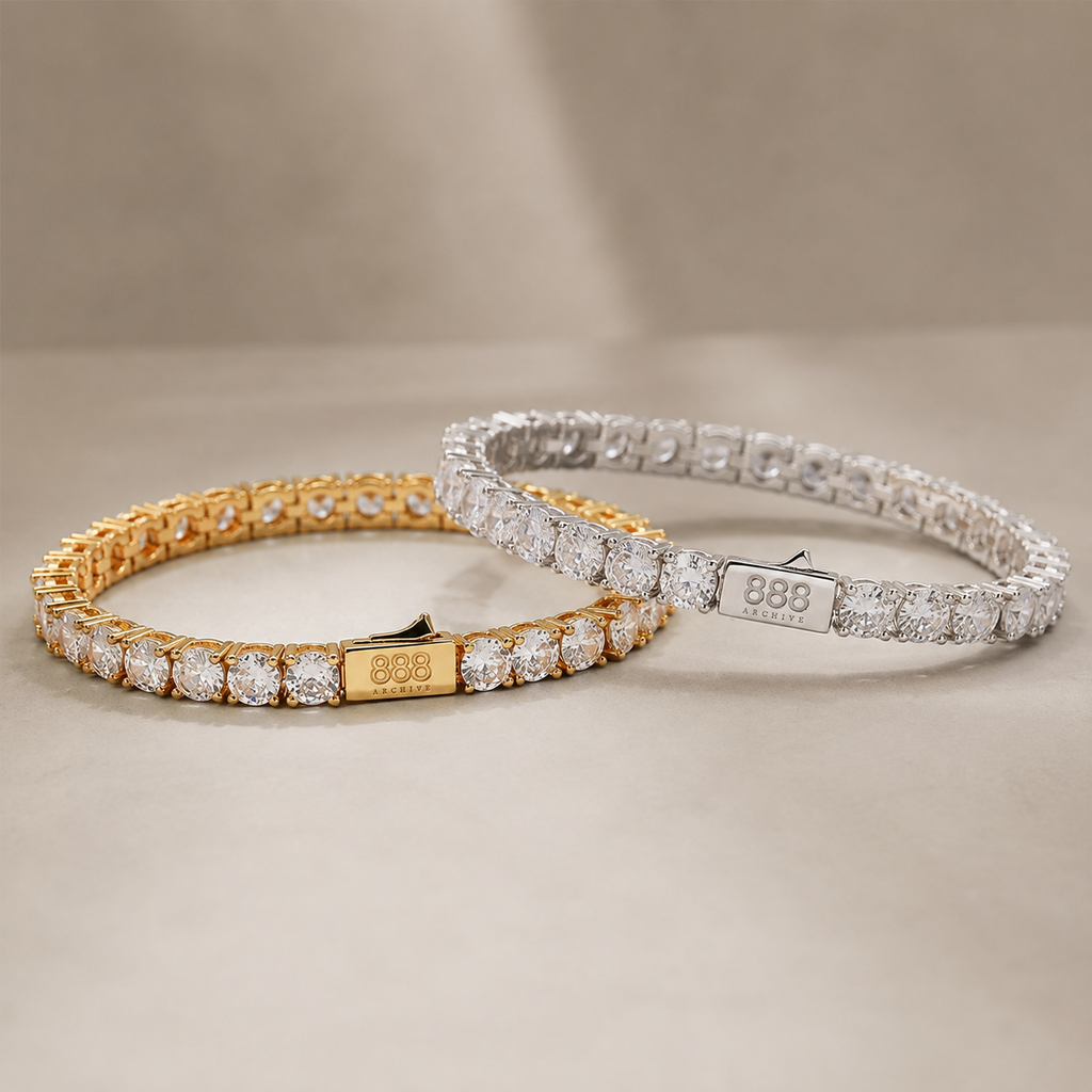 Signature 888 Tennis Bracelet