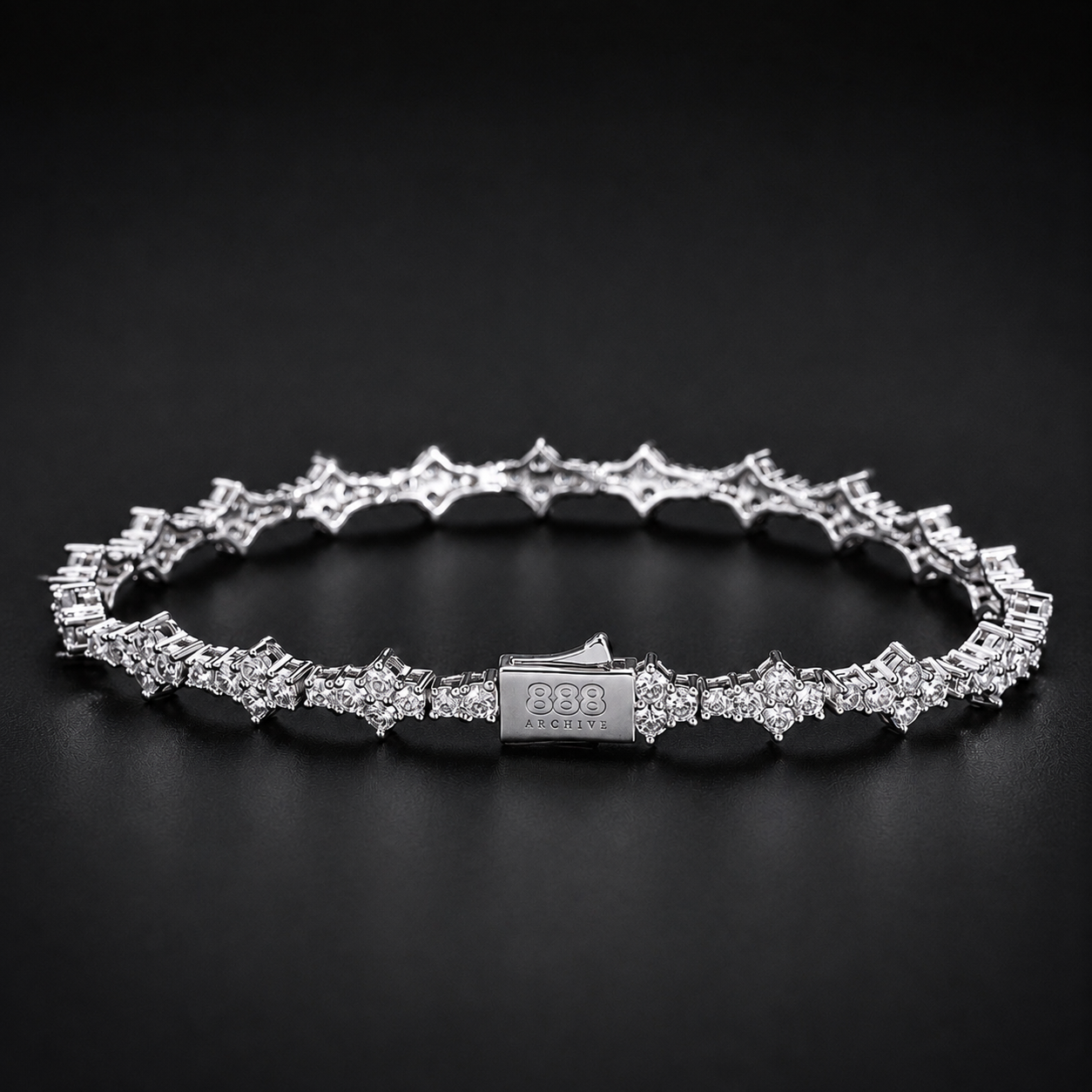 Signature 888 Cross Bracelet
