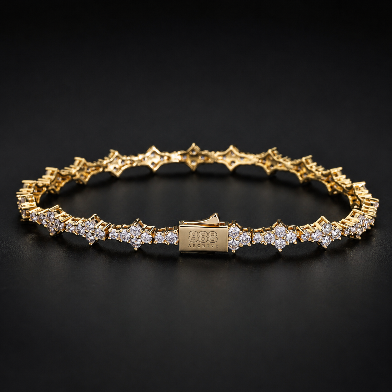 Signature 888 Cross Bracelet